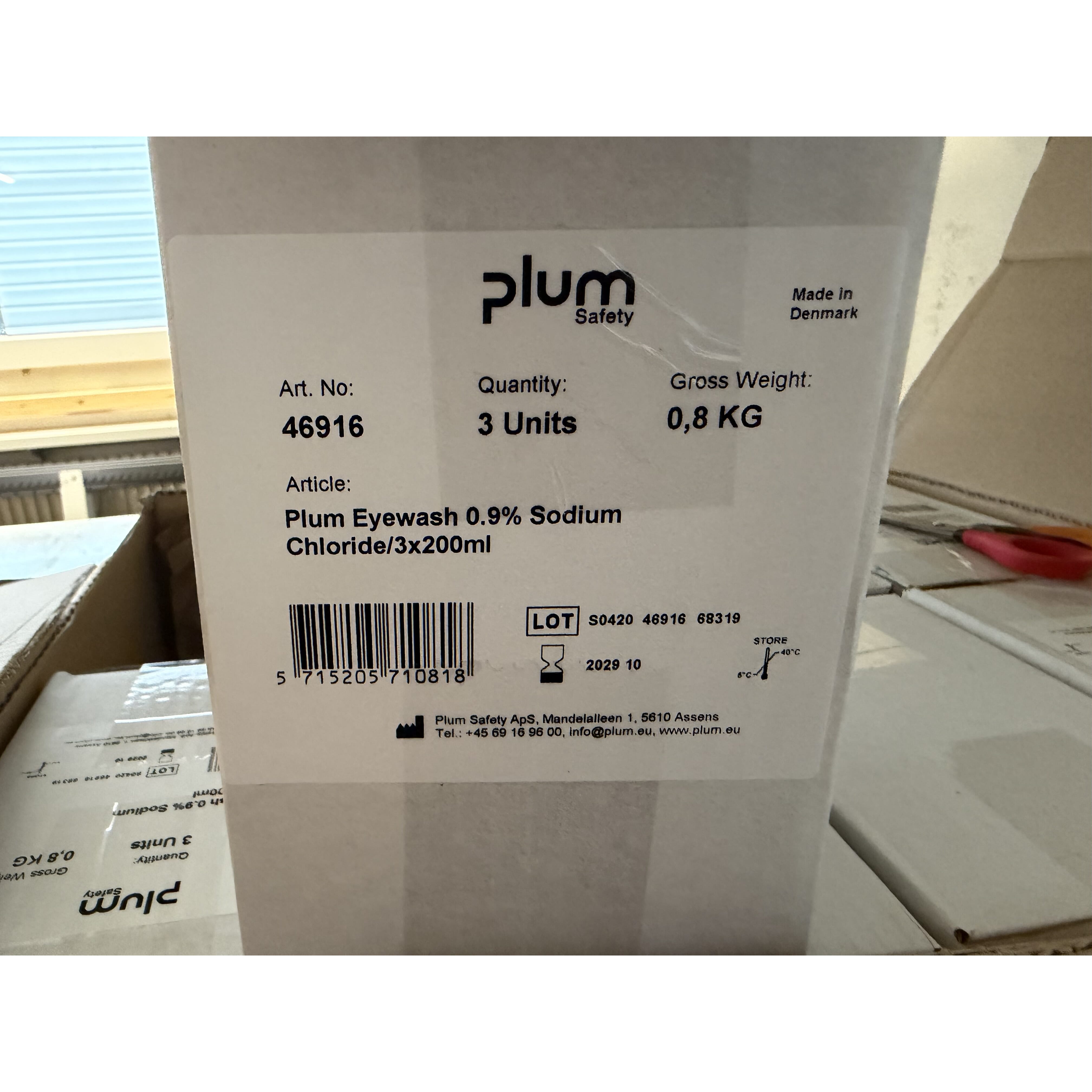 PLUM NATRIUMCHLORIDLÖSUNG AUGENSPÜLFLASCHEN 200 ML