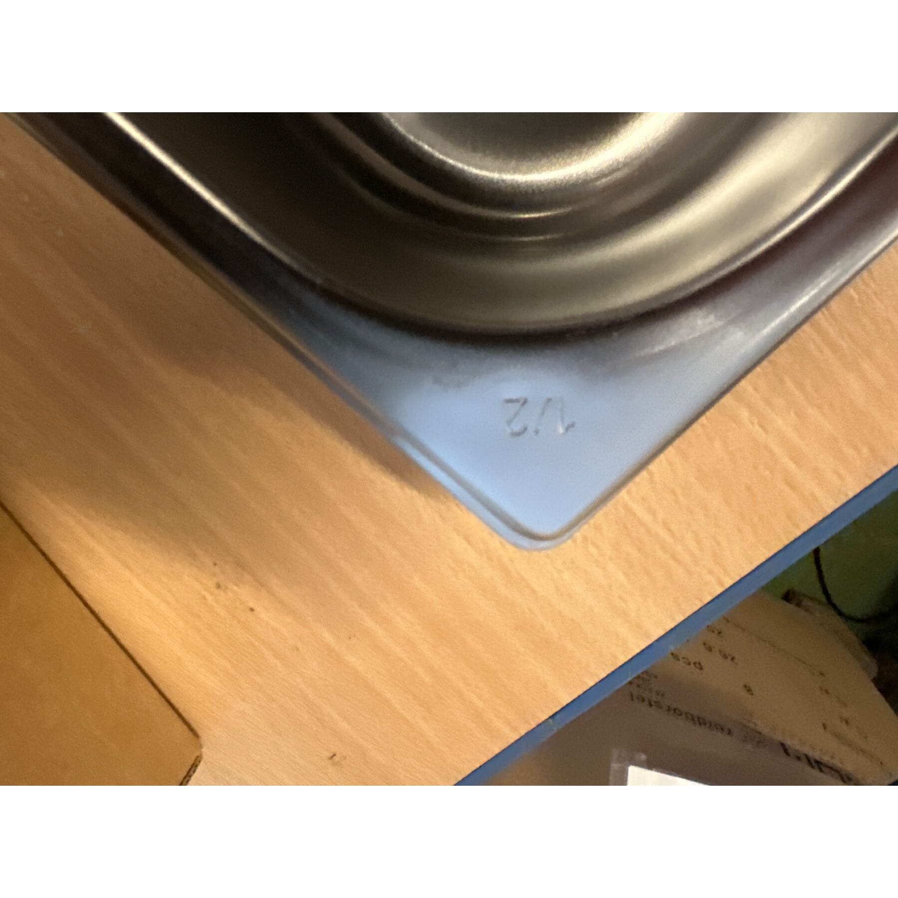 2x Gastro GN 1/2 Edelstahlbehälter neu & originalverpackt