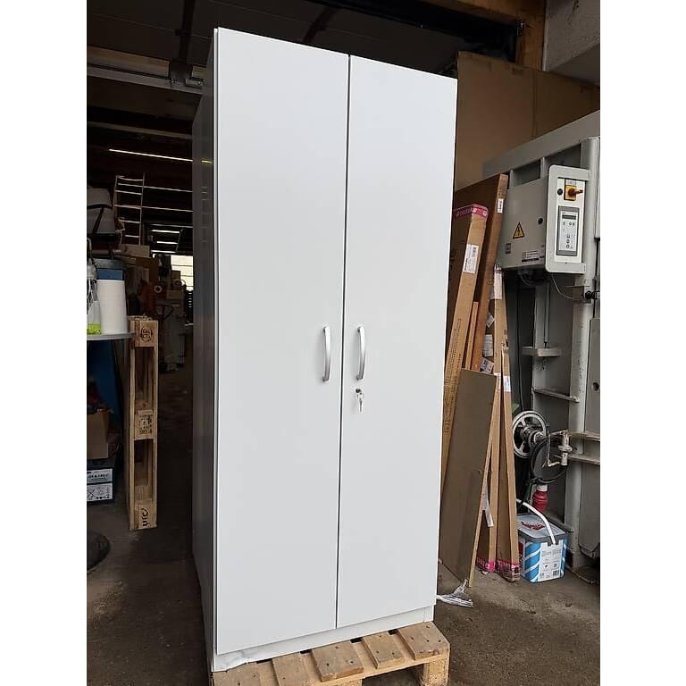 neuer Büroschrank, Stahl, 5 OH, abschliessbar, B 800 mm