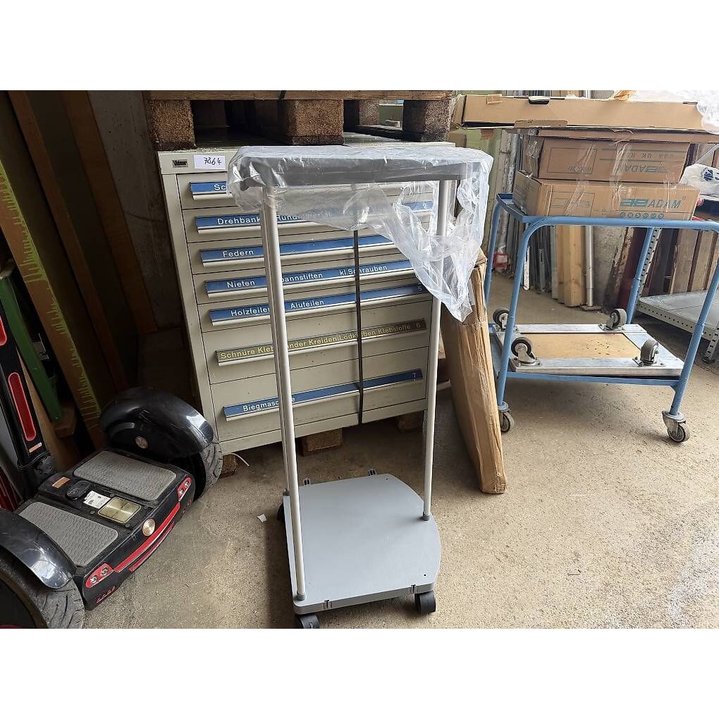 neues Abfallsystem WS 120 mit Rollen, 1-fach