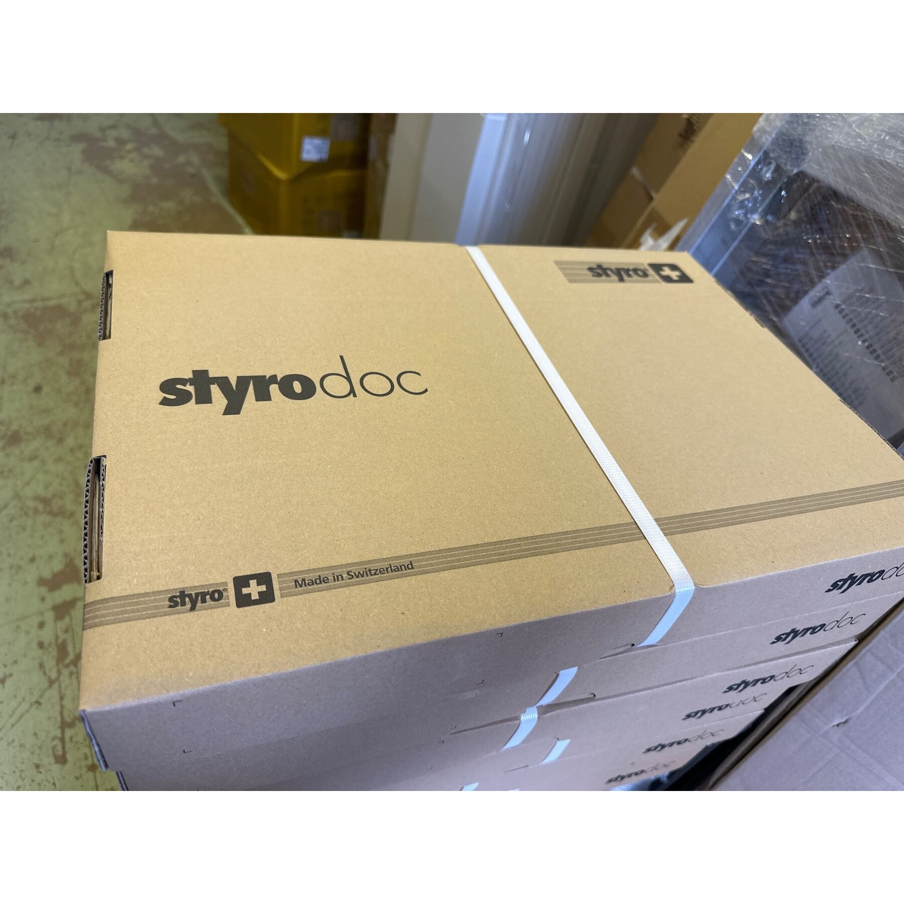 styro® Sortierstation styrodoc Jumbo, DIN C4, schwarz/grau