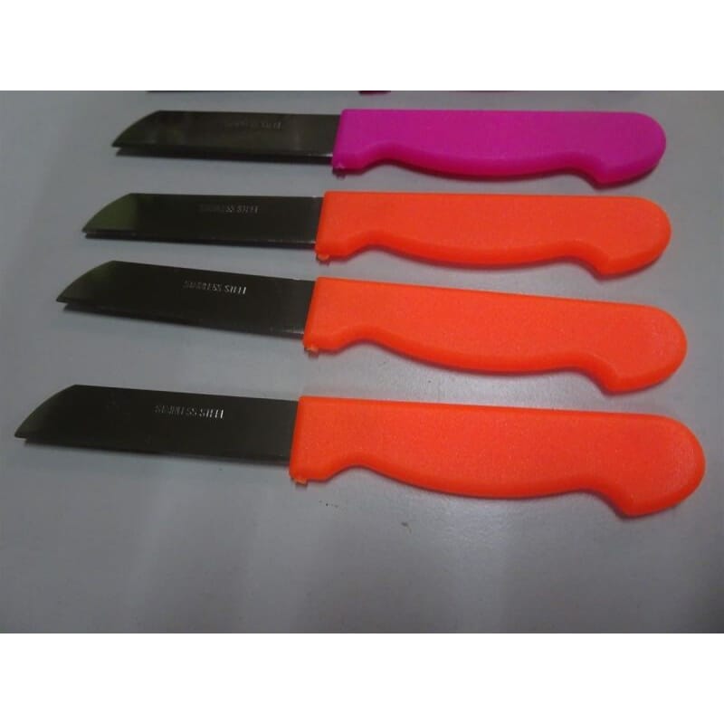 12 neue Küchenmesser in div. Farben