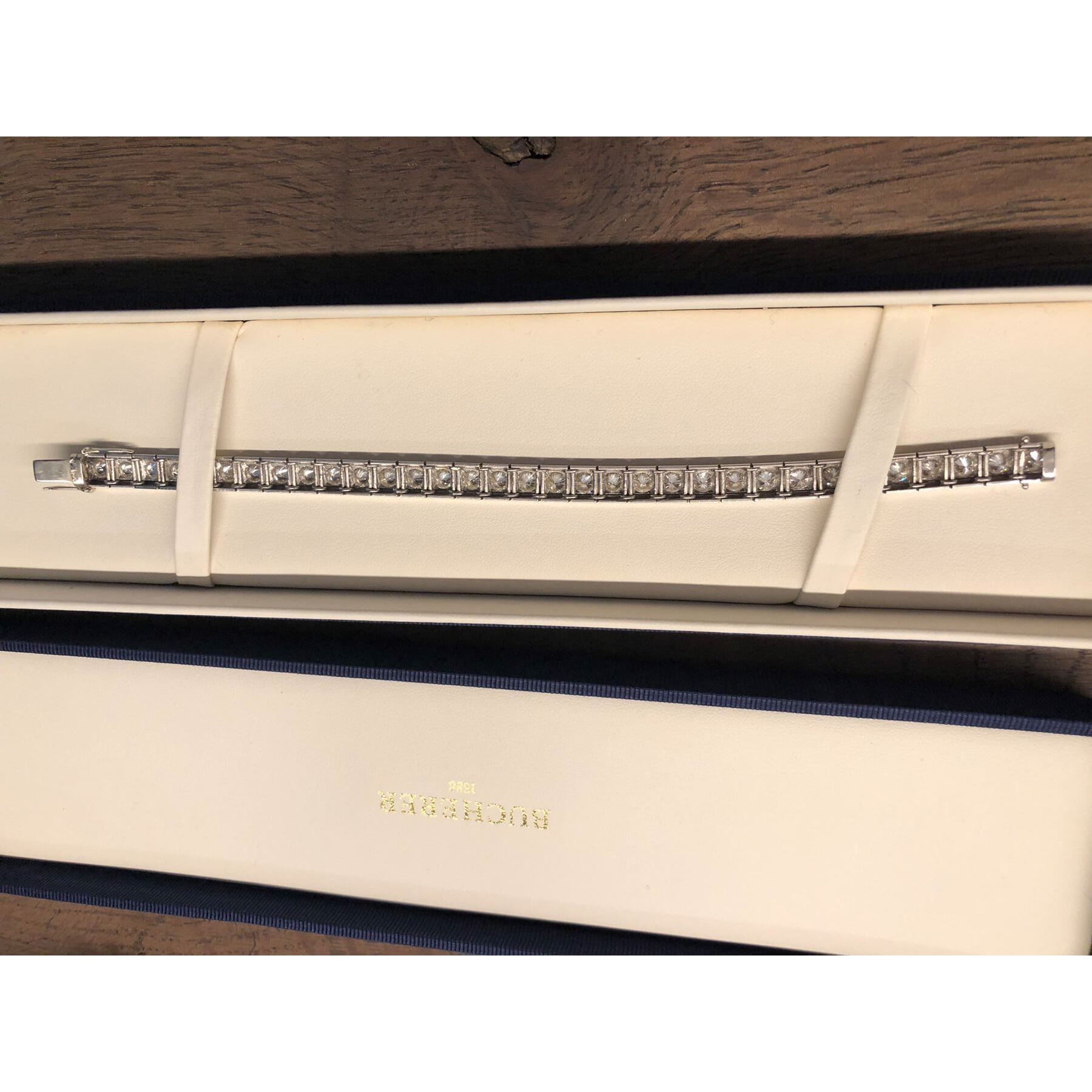 Brillianten Bracelet in Platin