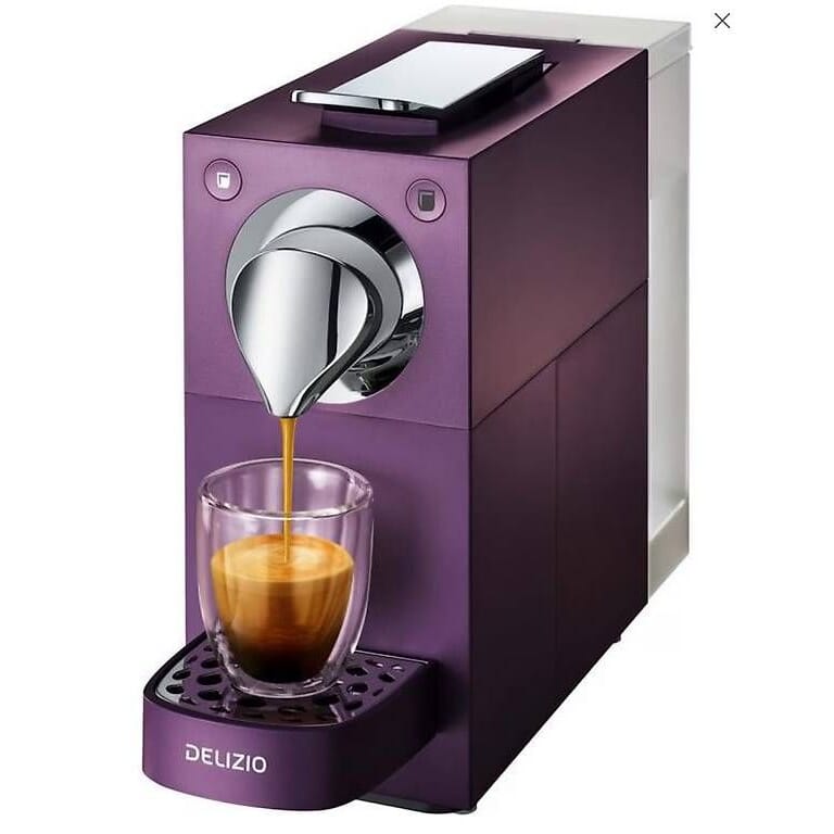 neue Kapselmaschine Delizio Una violett