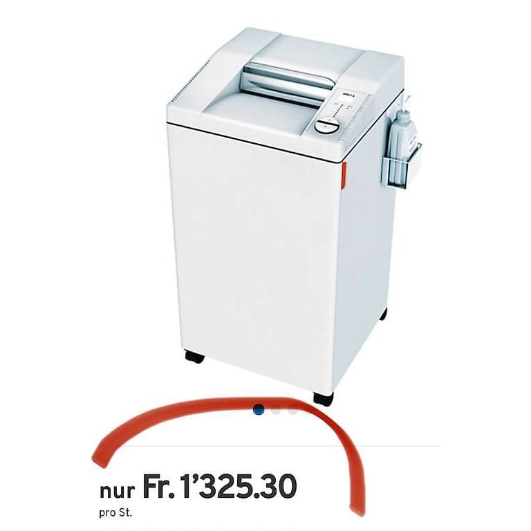 neuer Aktenvernichter Ideal,13-17 Blatt Schnittleistung