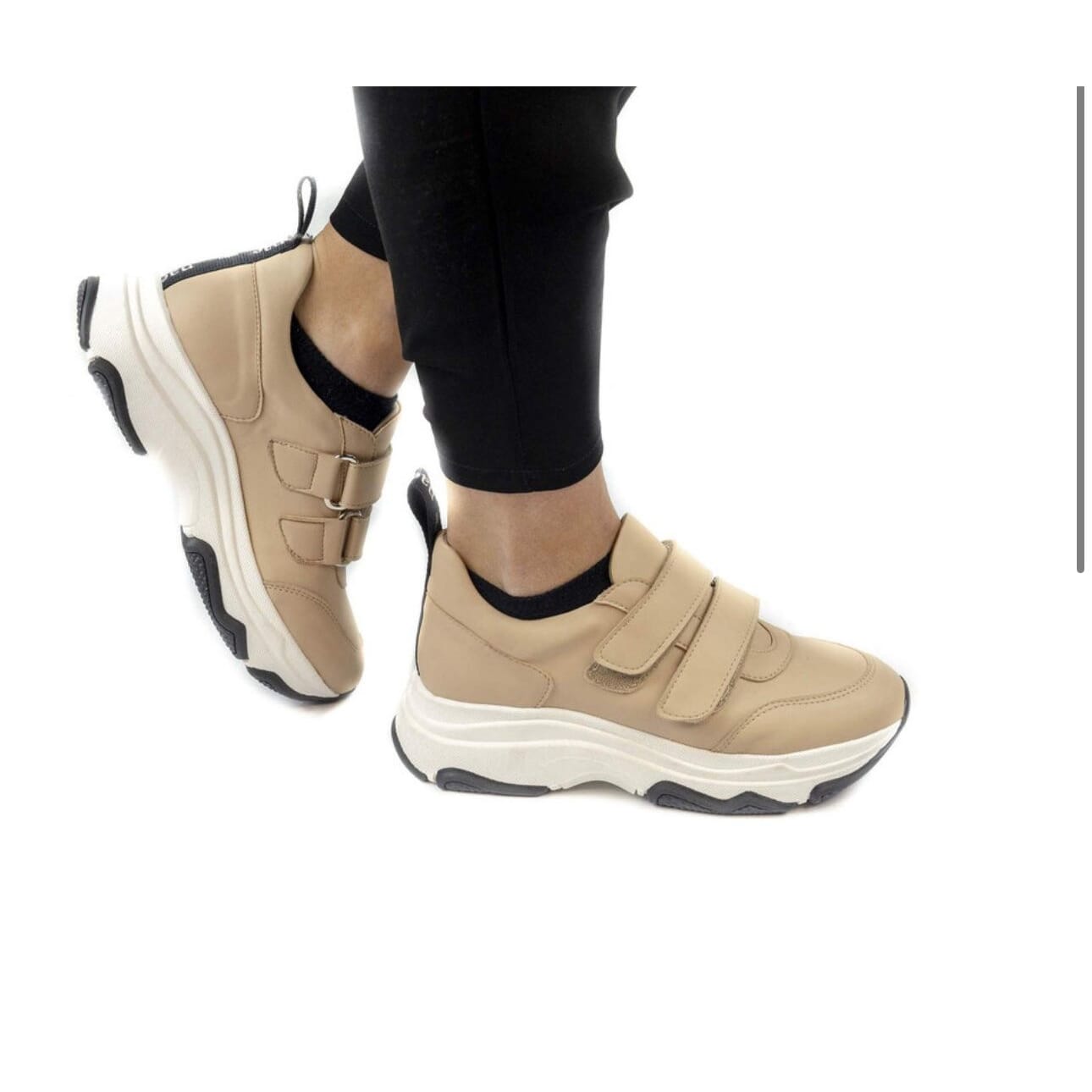 neue NAE Vegan Shoes Plateau Sneakers Colin / nude Gr. 41