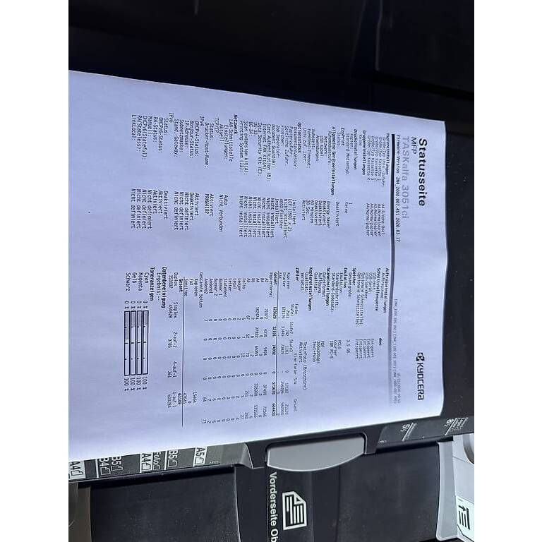 Kyocera TASKalfa 3051ci Farblaserdrucker inkl Finisher