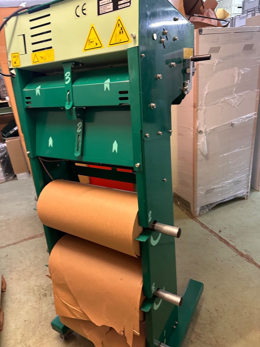 Review Greenfiller 550 Papierfüllmaschine für Pakete