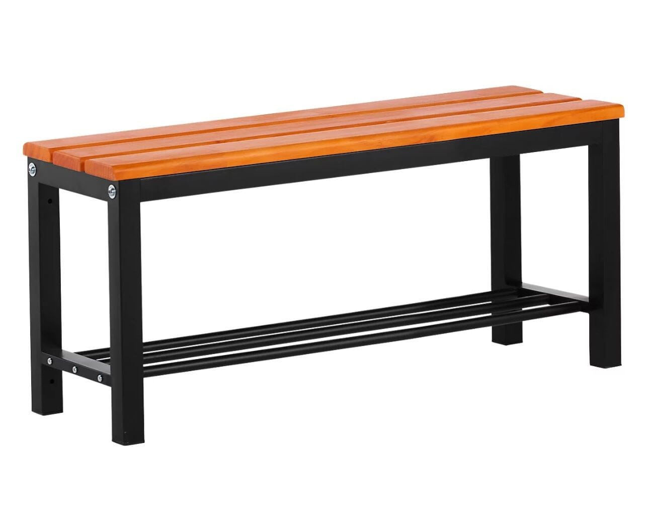 Review neuer Sitzbank mit Schuhrost, 1 m