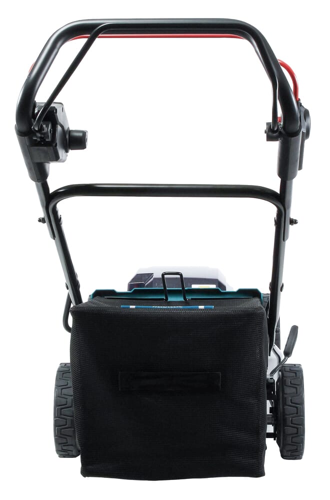 Makita DLM536PT2 Akku-Rasenmäher 2x18V Mit 2x 5,0 Ah Akkus - Leiser Mähkomfort Für Große Flächen