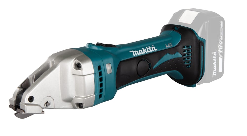 Review Akku-Blechschere Doppelbackenschere - Formenschnitt LXT®