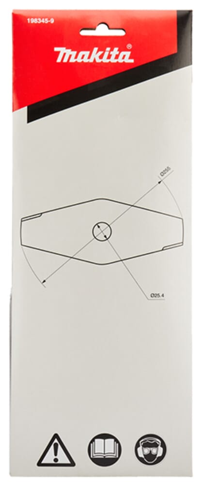 2-Zahn Dickichtmesser aus Metall