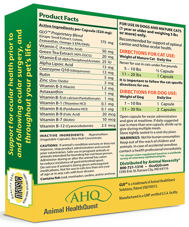 Ocu-GLO® Vision Supplement (bis 4.5Kg)