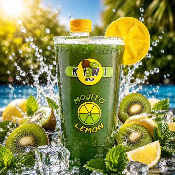 Mojito Lemon Kiwi Limonadensirup 1 l