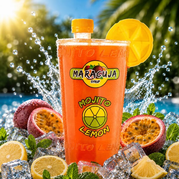 Mojito Lemon Maracuja Limonadensirup 1 l