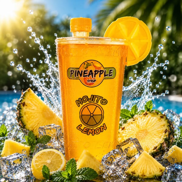 Mojito Lemon Ananas Limonadensirup 1 l