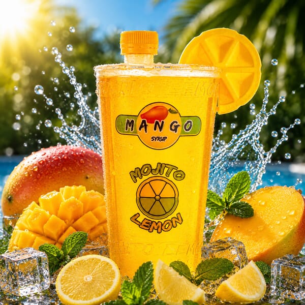 Mojito Lemon Mango Limonadensirup 1 l