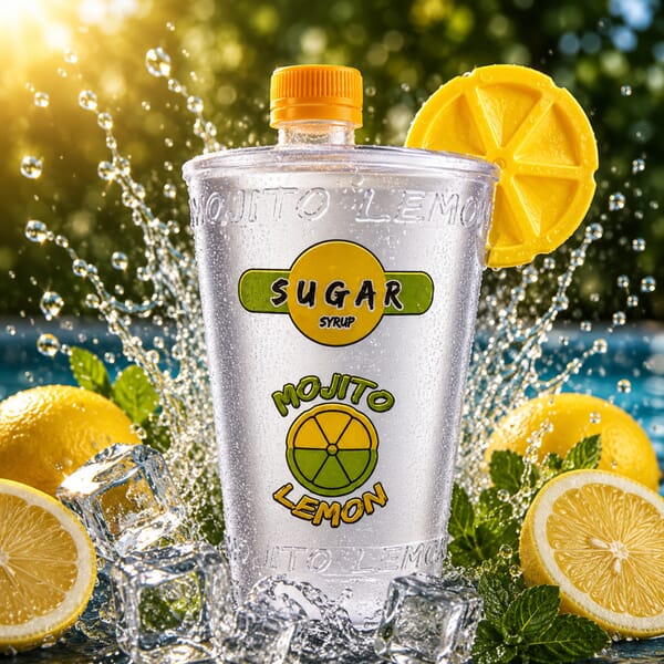 Mojito Lemon Zuckersirup 1 l