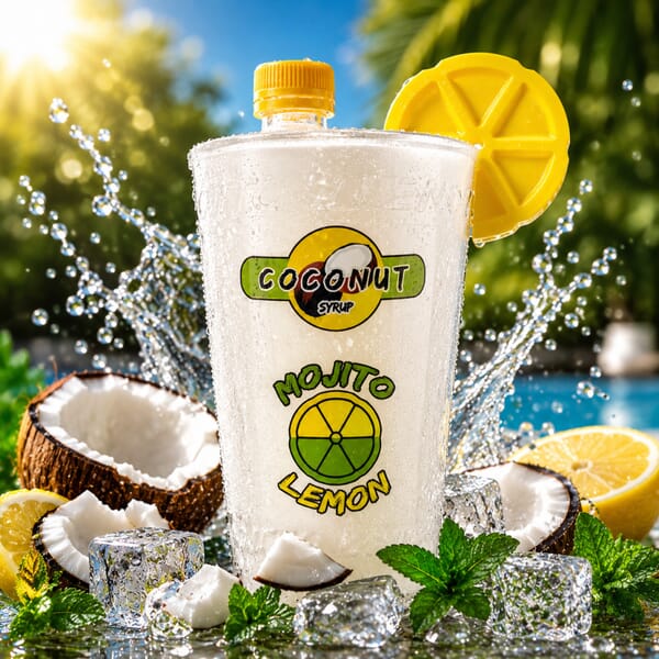 Mojito Lemon Kokos Limonadensirup 1 l
