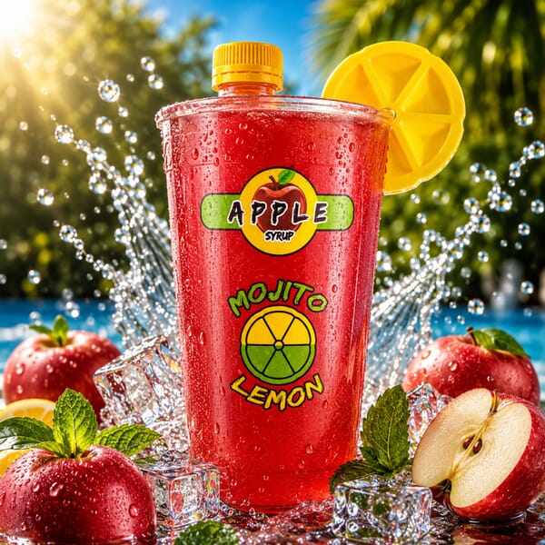 Mojito Lemon Apfel Limonadensirup 1 l