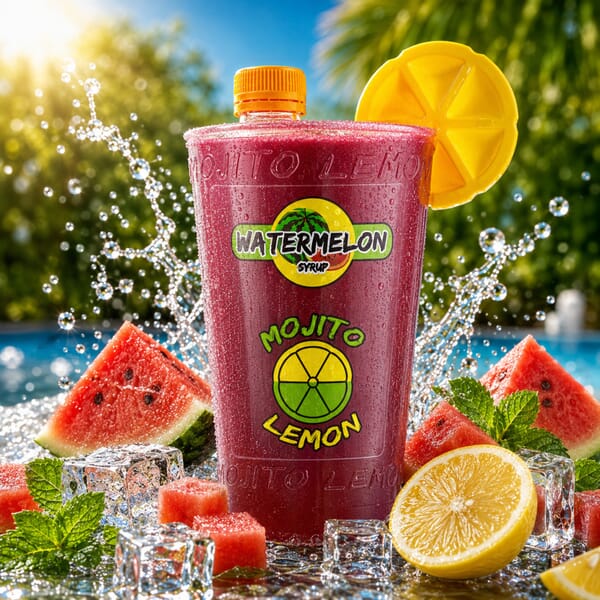 Mojito Lemon Wassermelone Limonadensirup 1 l
